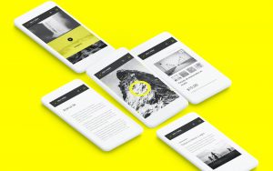 Diseño página web para fotografía Orly