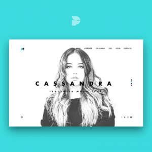 Diseño tienda online para vestidos Cassandra