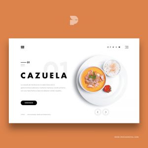 Diseño página web para catering Marinero