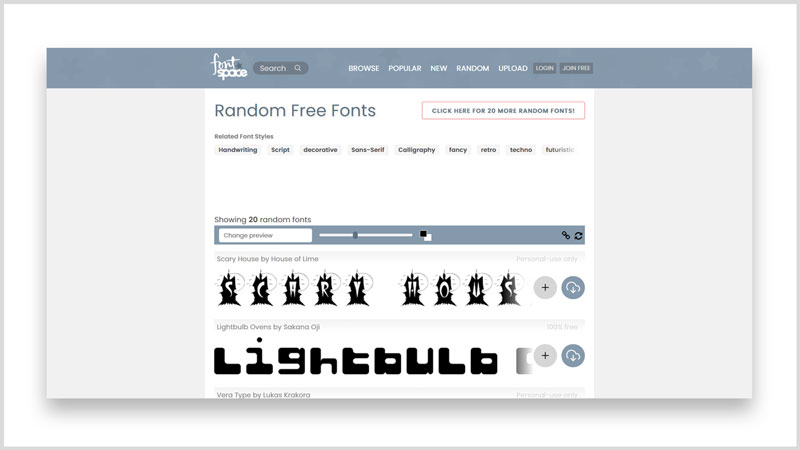Los 10 mejores sitios para descargar fuentes y tipografías gratis fontspace