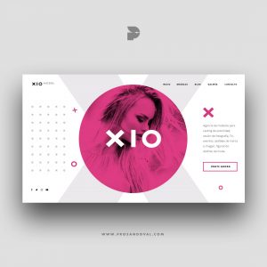 Diseño página web para casting prosandoval ecuador