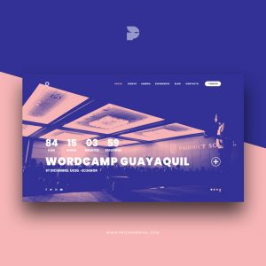 Diseño página web para conferencias
