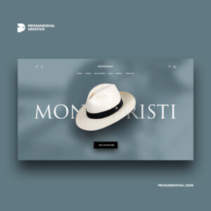 Diseño tienda online de sombreros