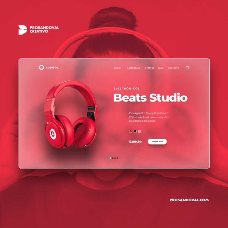 Diseño tienda online de electrónicos