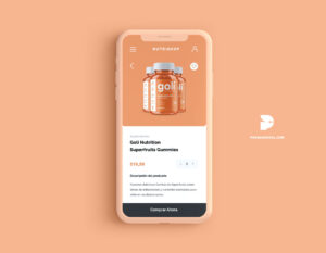 Diseño tienda online de vitaminas y minerales