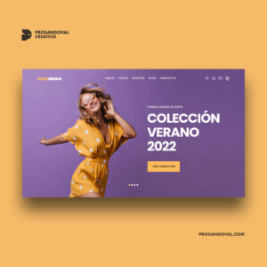 Diseño tienda online de ropa de mujer