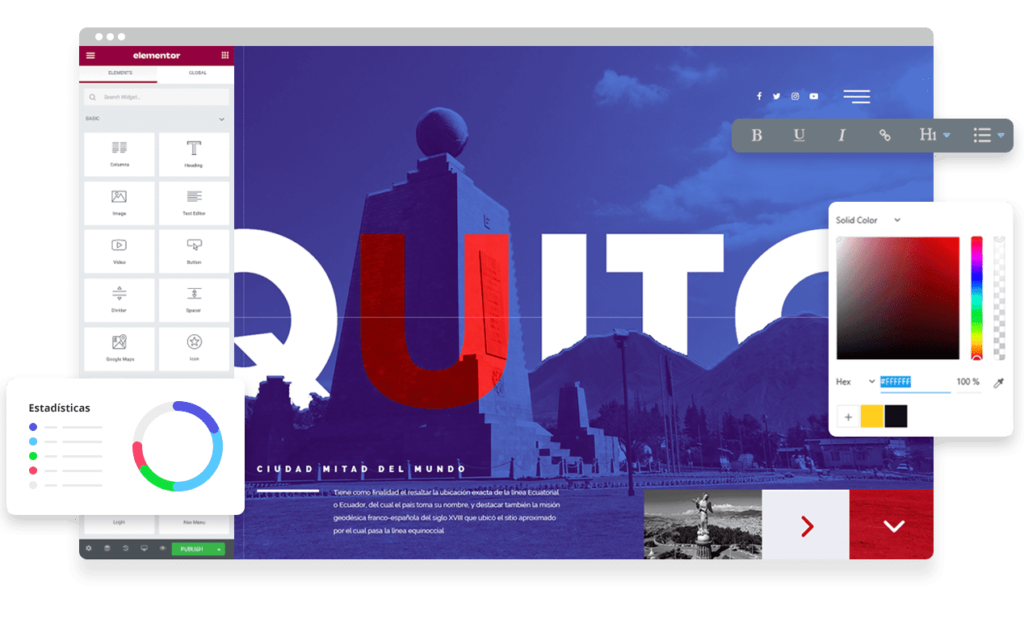 Diseño páginas web Ecuador Quito Guayaquil Cuenca Manta Portoviejo