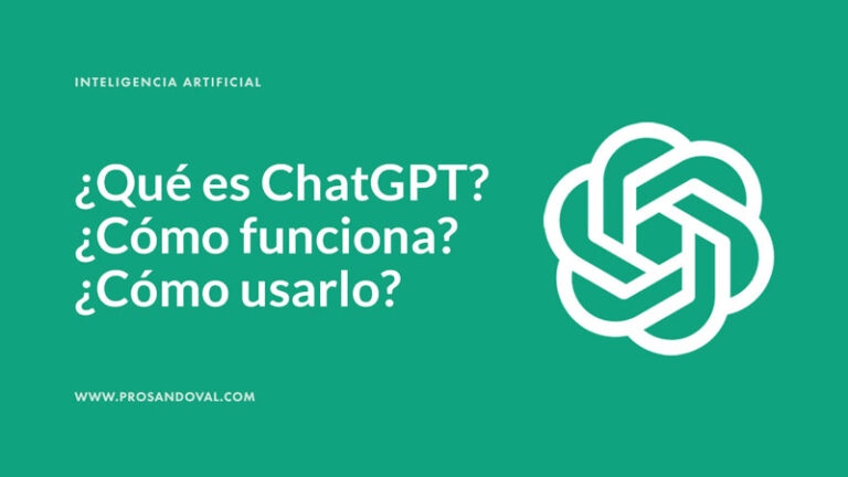 Qué es chatGPT cómo usarlo