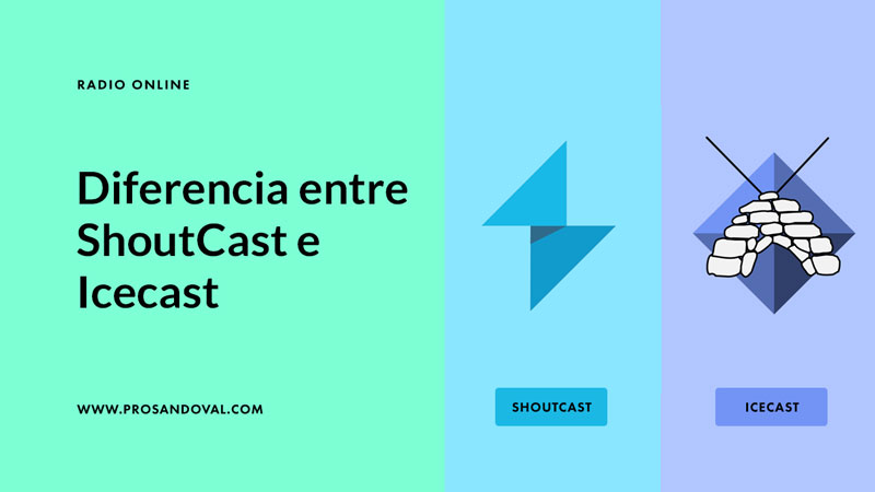 Cual es la diferencia entre ShoutCast e IceCast - cual es el mejor