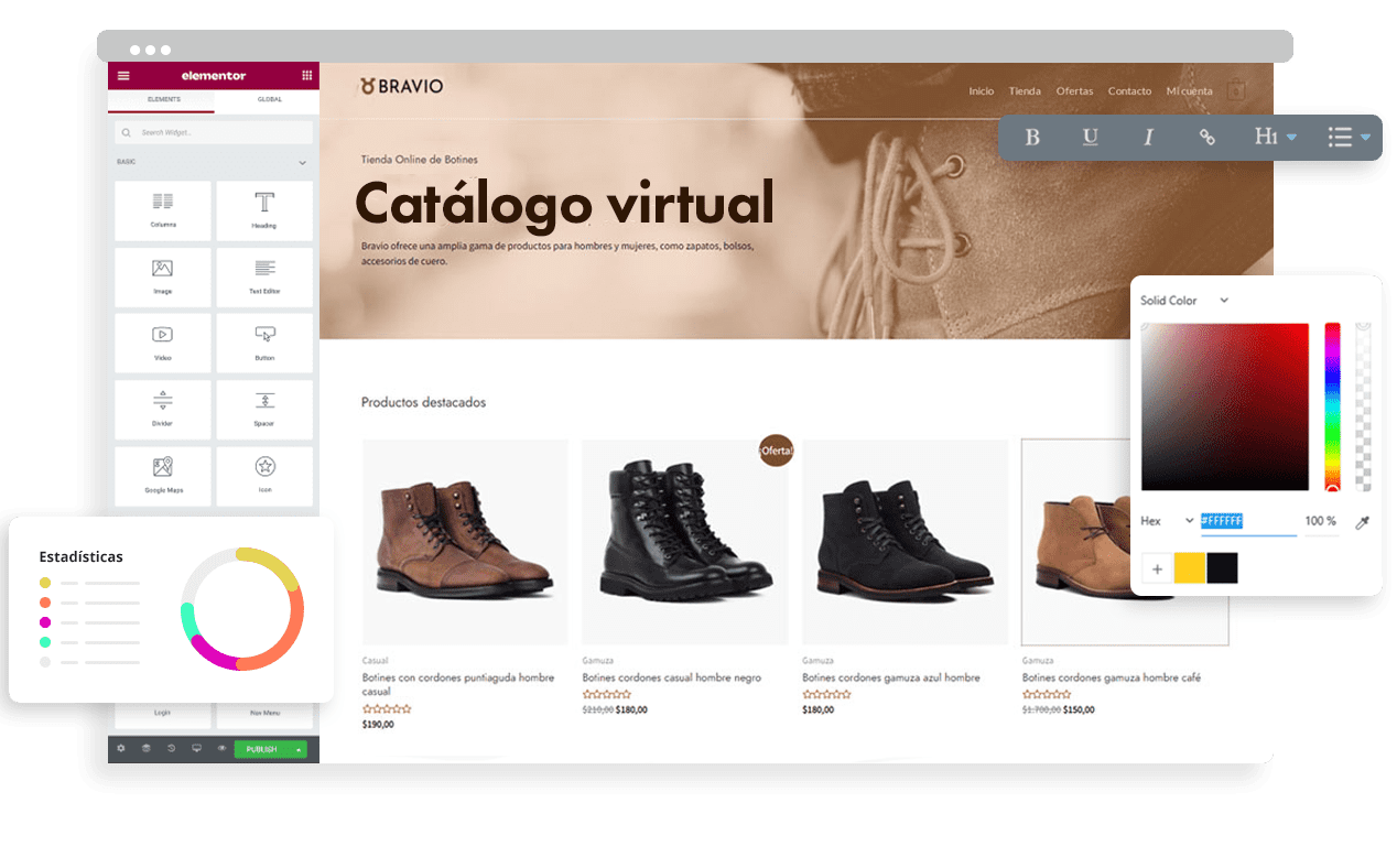 catalogo virtual de productos para negocios ecommerce