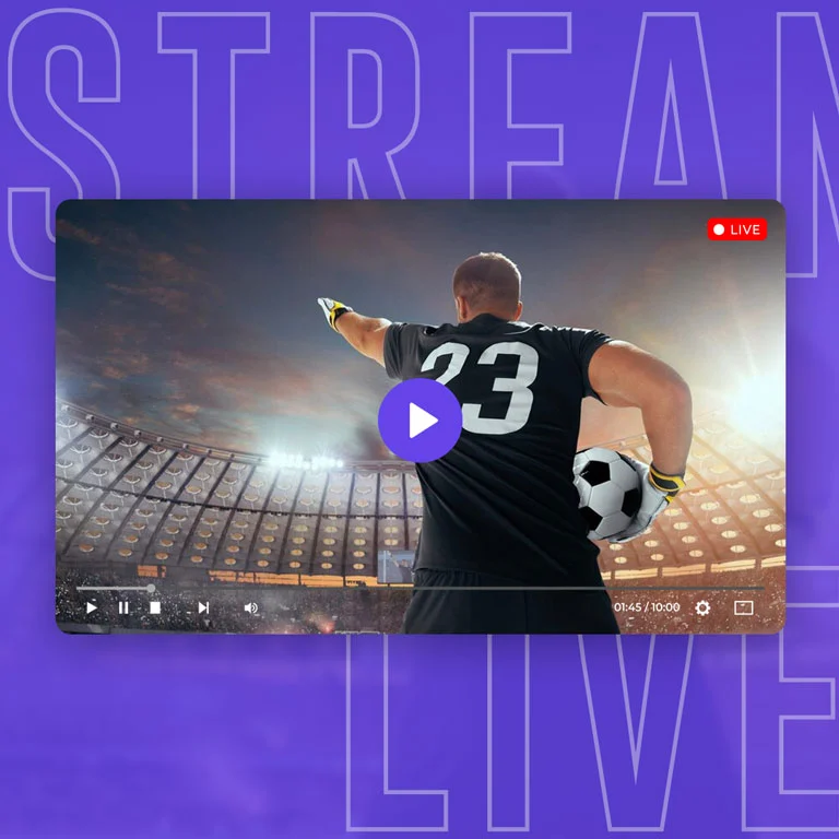 streaming video live para deportes