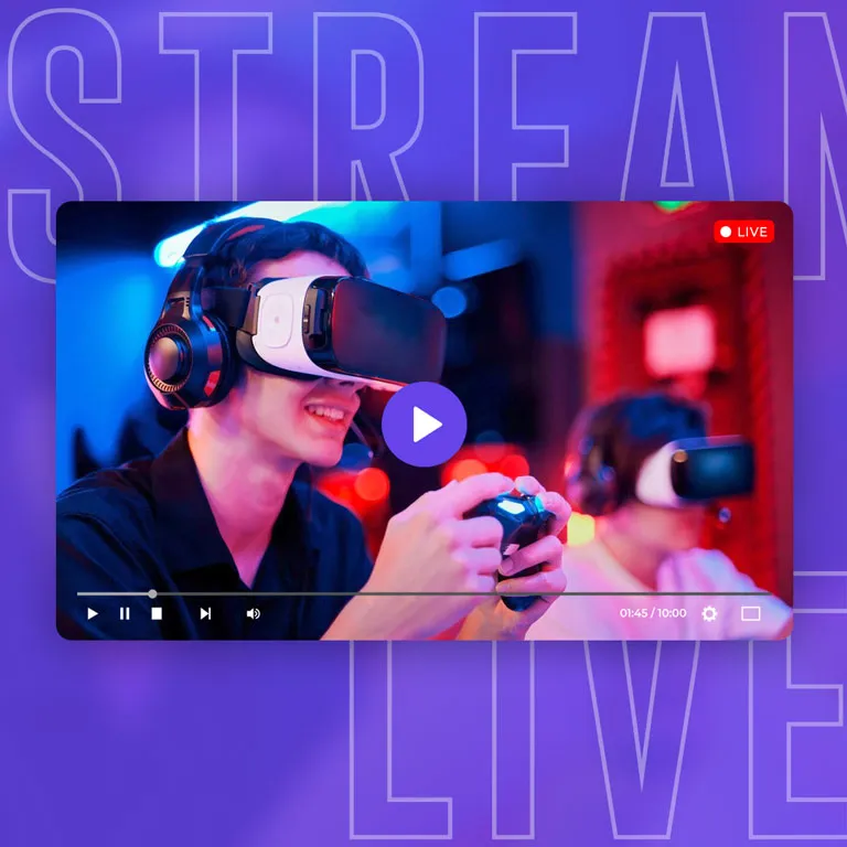 streaming video live para gamers
