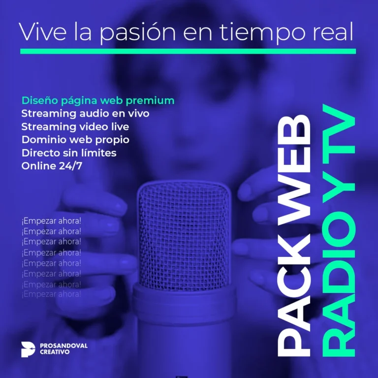 Pack radio y television digital 24 horas