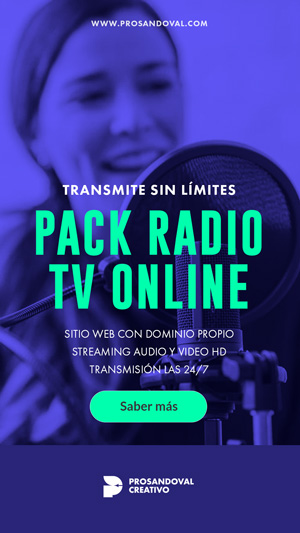 pack radio y tv en vivo streaming web sin limite