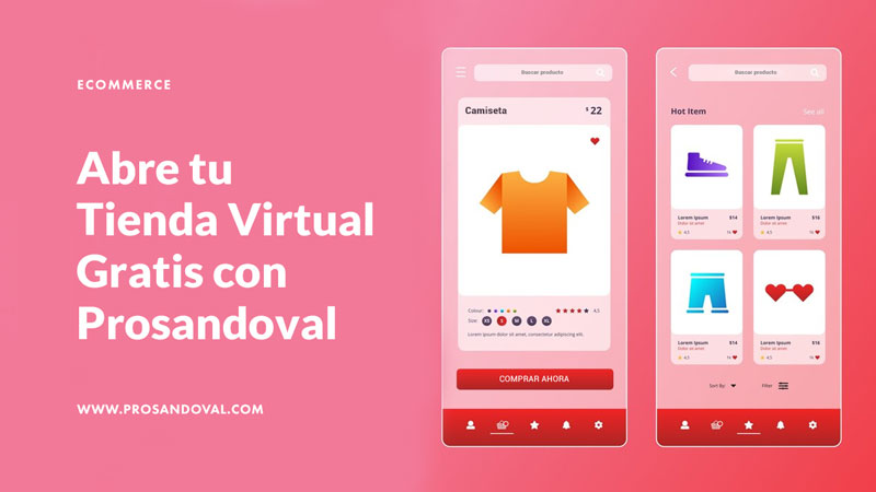 C Mo Abrir Una Tienda Virtual Gratis Con Prosandoval Vende Hoy