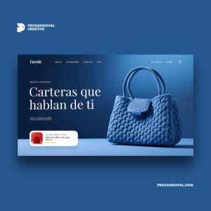 Diseño de tienda online para negocios de Carteras