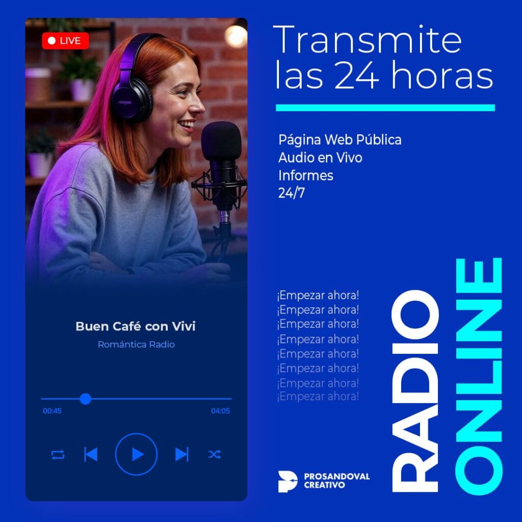 Promoción Radio online gratis prueba streaming audio