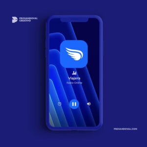 diseño app para radio streaming en vivo y autodj