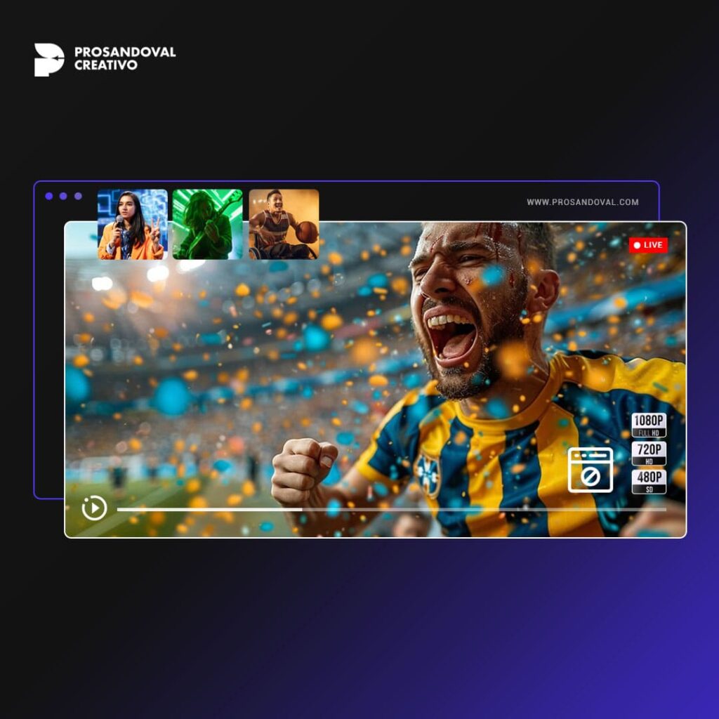 Streaming Video en Vivo RTMP sin panel sin bloqueo