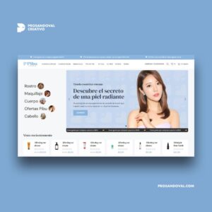 Diseño tienda online de cosmética asiática original en Ecuador