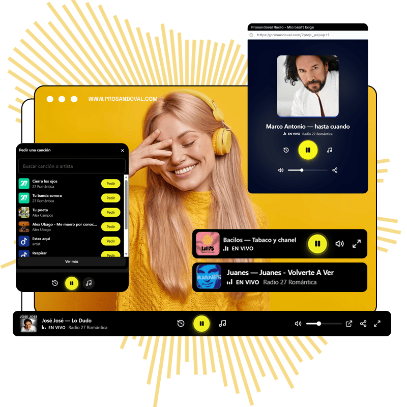 Player Radio Online - Reproductores radio HTML
