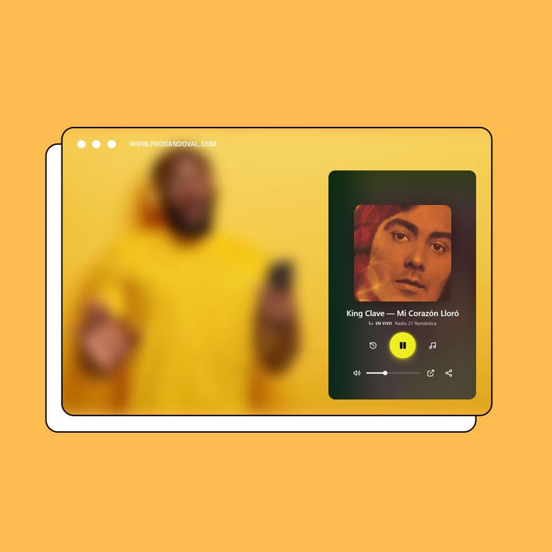 Player Radio Online vertical