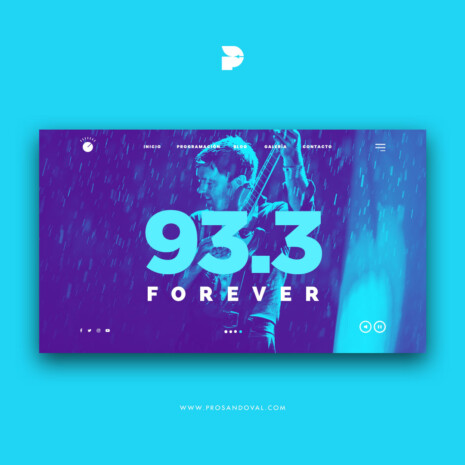 Diseño página web para estaciones de radio FM