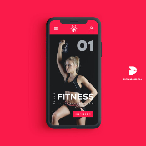 Diseno pagina web para fitness club