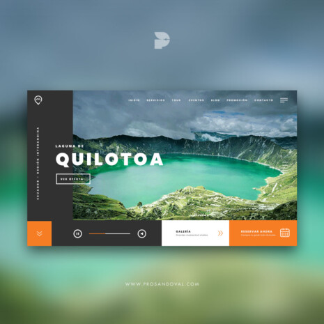 Diseño página web para operadora de turismo