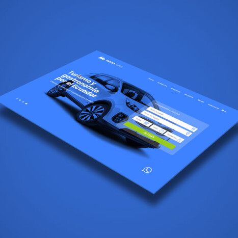 Diseño páginas web para taxis ejecutivo Nanoautos páginas web ecuador