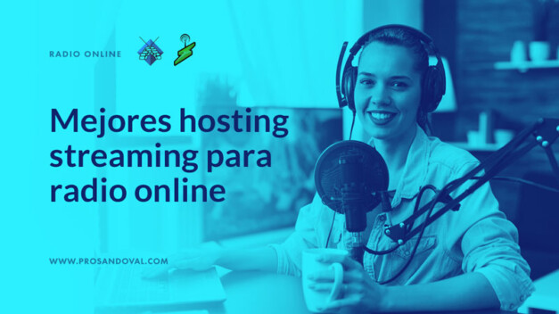 Los mejores hosting streaming audio servidores para radio