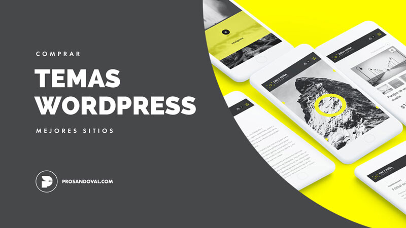 Mejores sitios para comprar temas WordPress premium moderno