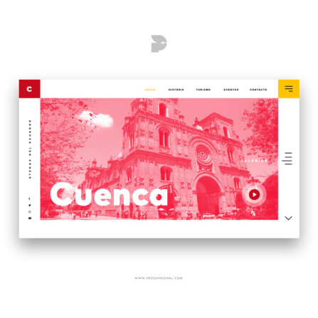 Diseño página web para tours Ecuador Cuenca