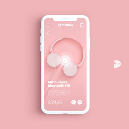 Diseño tienda online de electrónica Mixmax