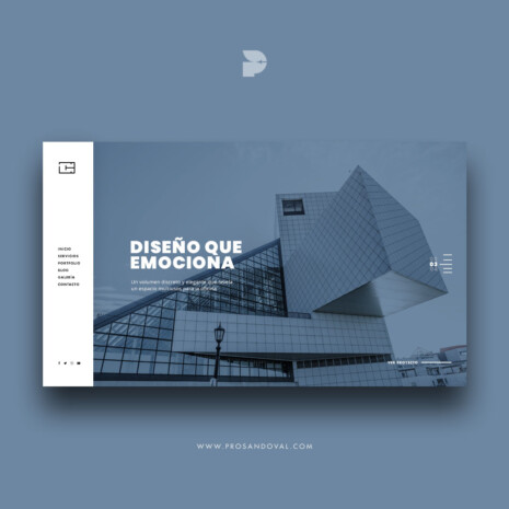 Diseño página web para Arquitectos metrum ecuador