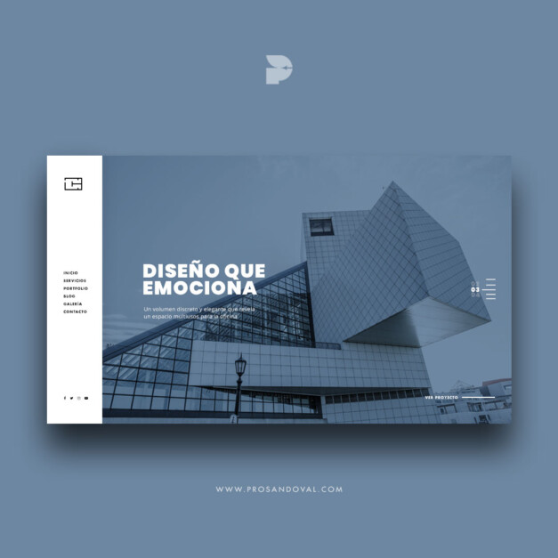 Diseño página web para Arquitectos metrum ecuador