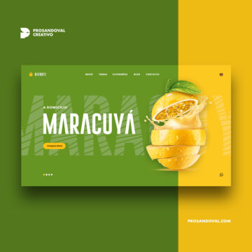 Diseño página web de frutas a domicilio Diseño página web de frutas a domicilio