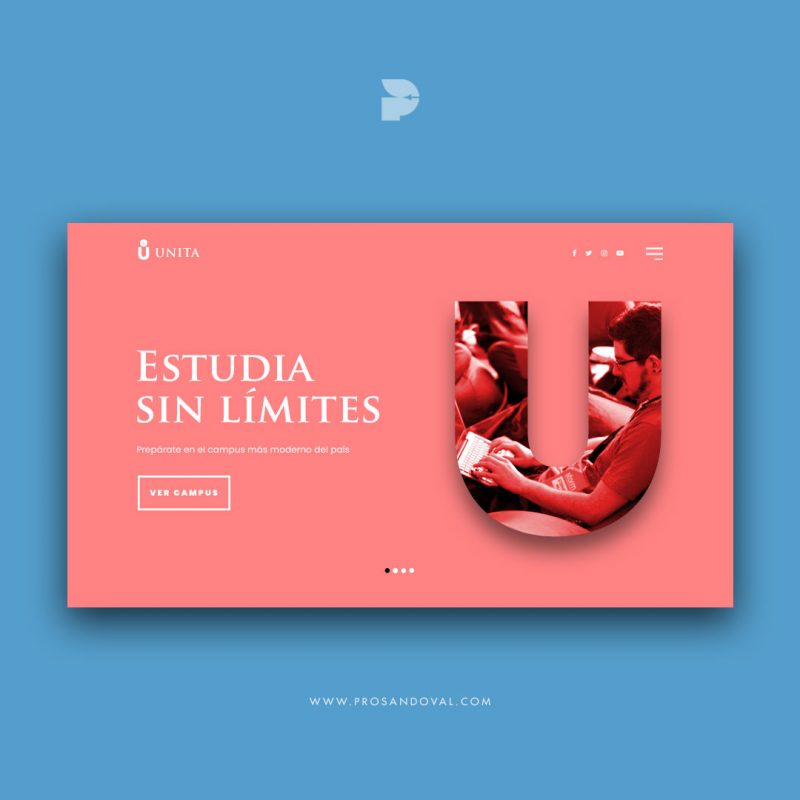 Diseño página web para Universidades Unita