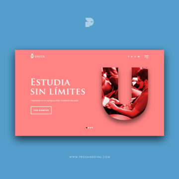 Diseño página web para Universidades Unita Diseño página web para Universidades Unita