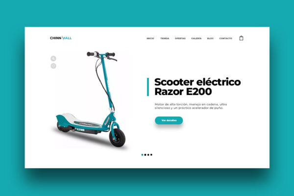 Diseno tienda online de monopatin electrico Diseño tienda online de monopatín eléctrico