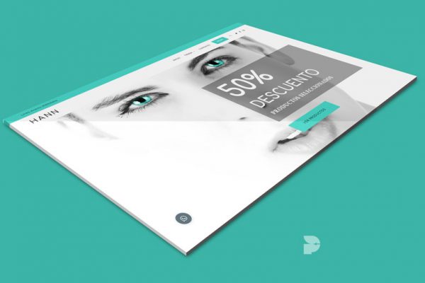 Diseno tienda online hann store make up