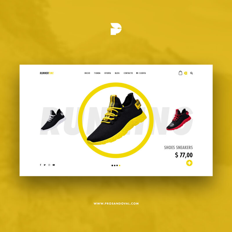 Diseño tienda online para zapaterías ecuador