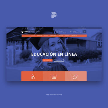 Página web para centro de formación Edeka Página web para centro de formación Edeka